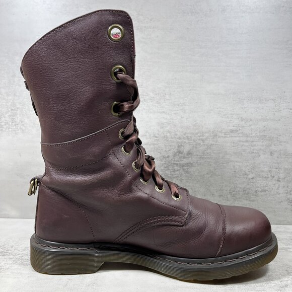 Dr Martens 1914 Triumph Aimilita Floral Fold Over Boots - Women's Size 11 - Picture 2 of 9